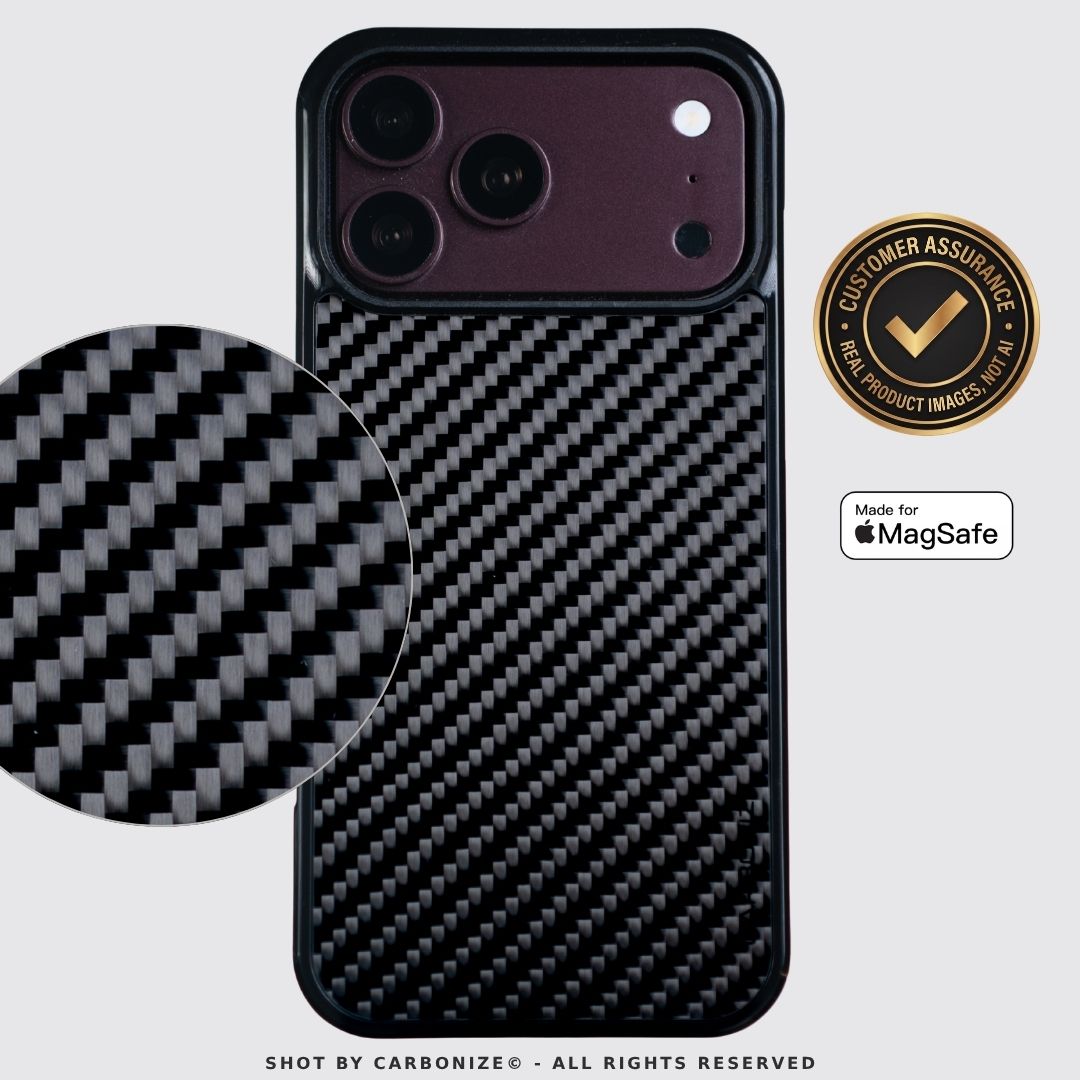 IPHONE || 3K Twill Carbon Fiber Phone Case