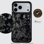 IPHONE || Big Flake Forged Silver Carbon Fiber Phone Case