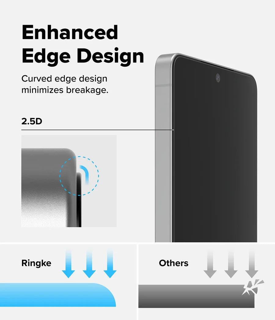 Ringke Galaxy S26 Ultra Screen Protector - Easy Slide Tempered Glass