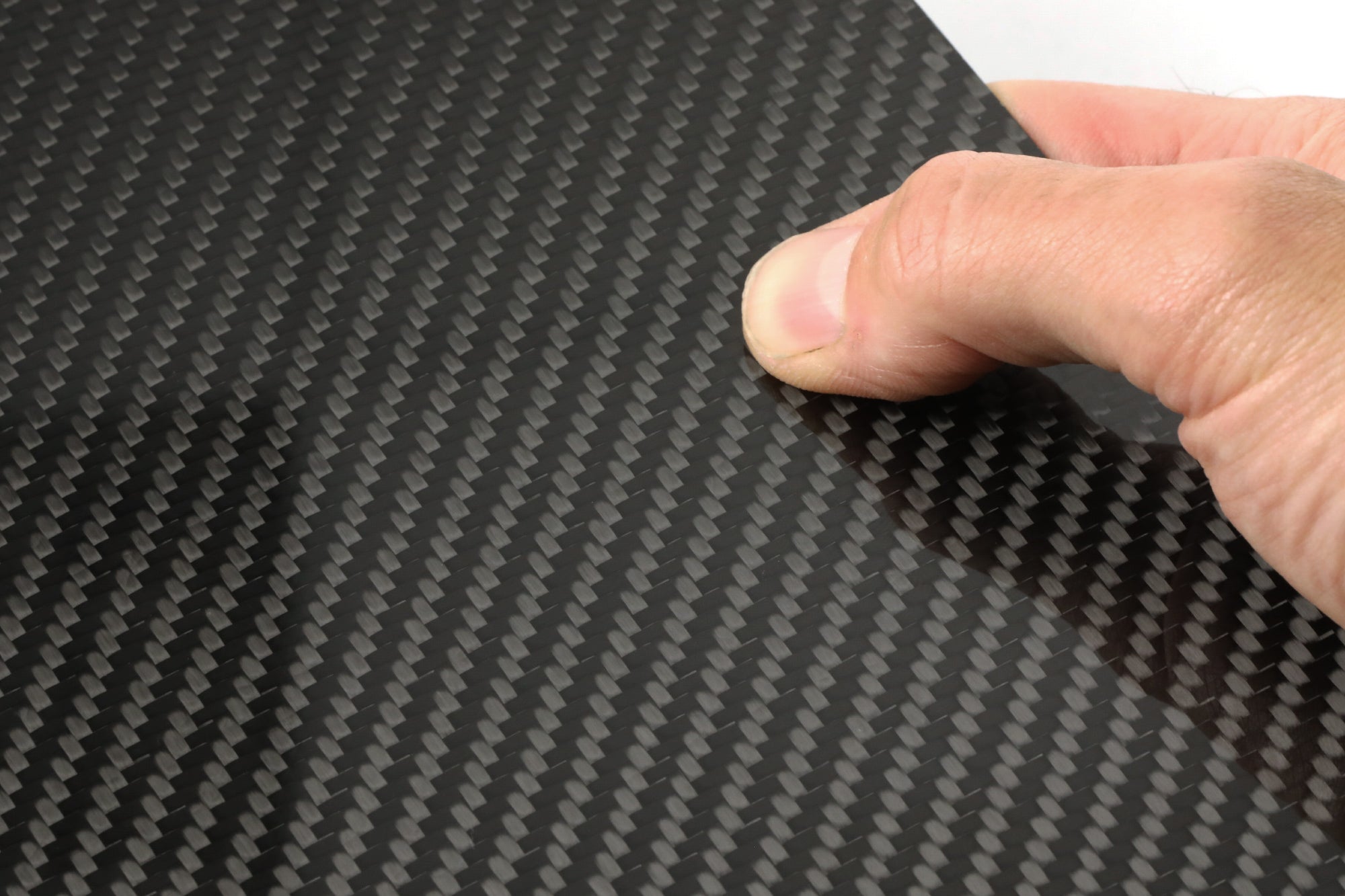 Real Carbon Fiber 3k twill Sheets (Glossy Finish)