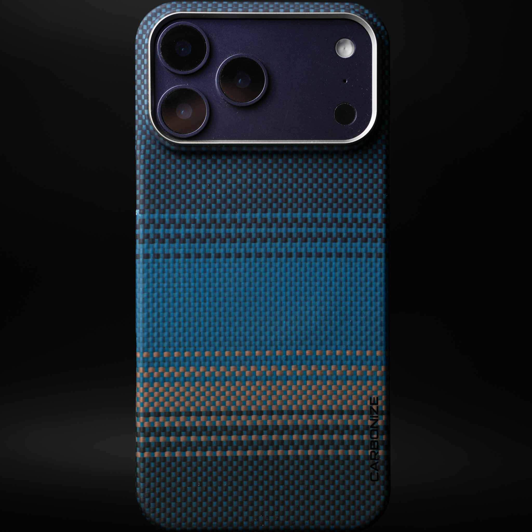IPHONE || ARAMID FIBER CASE | Midnight Blue