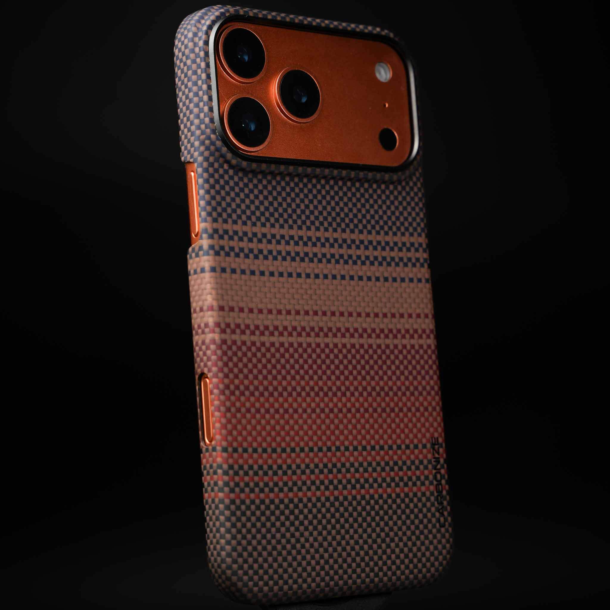 IPHONE || ARAMID FIBER CASE | Orange