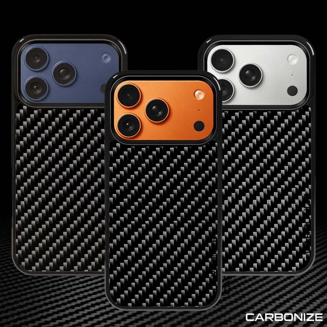 IPHONE || 3K Twill Carbon Fiber Covers