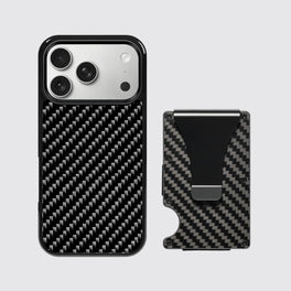 CARBONIZE || Phone Case + Wallet Bundle