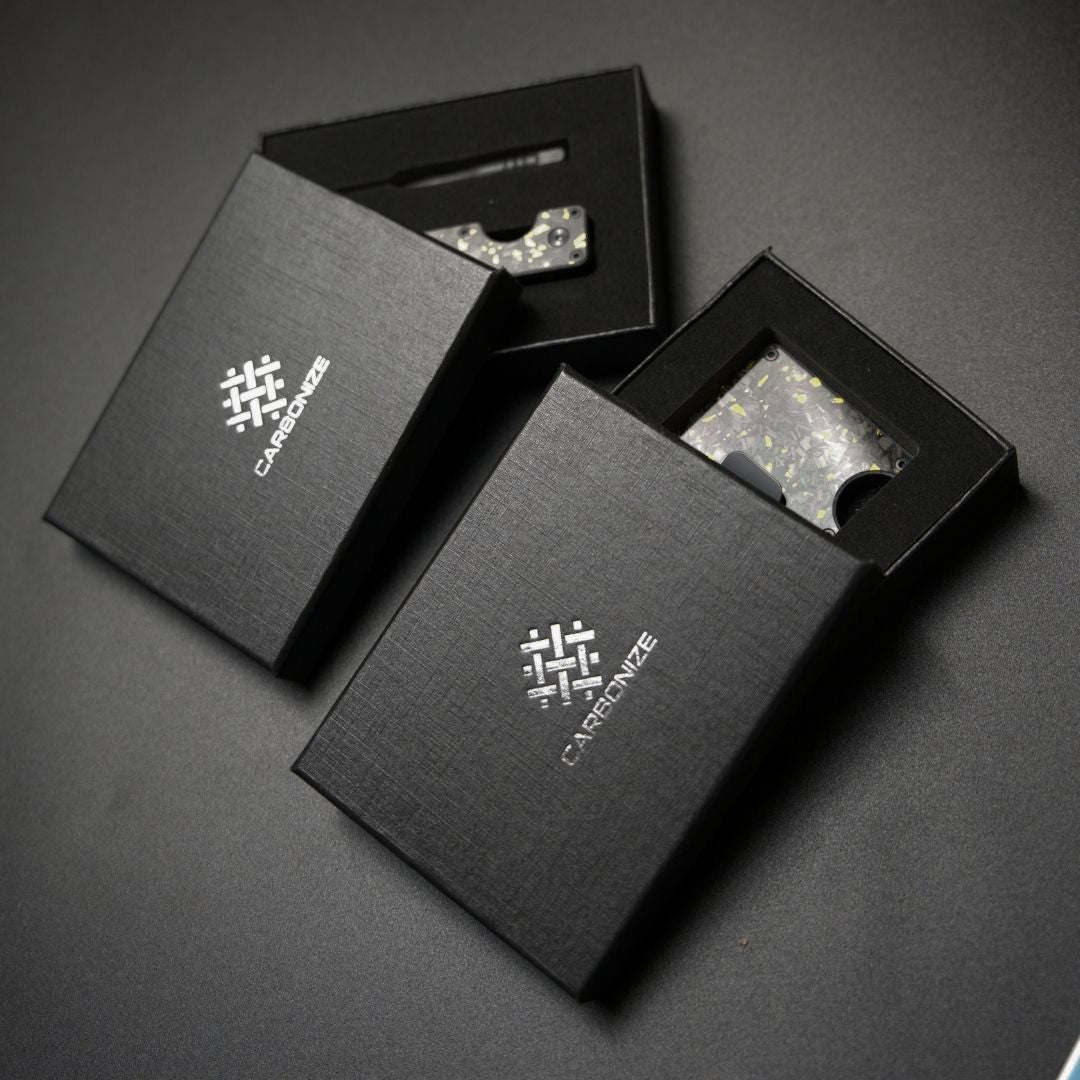 Carbonize | Forged Gold Carbon Fiber Wallet