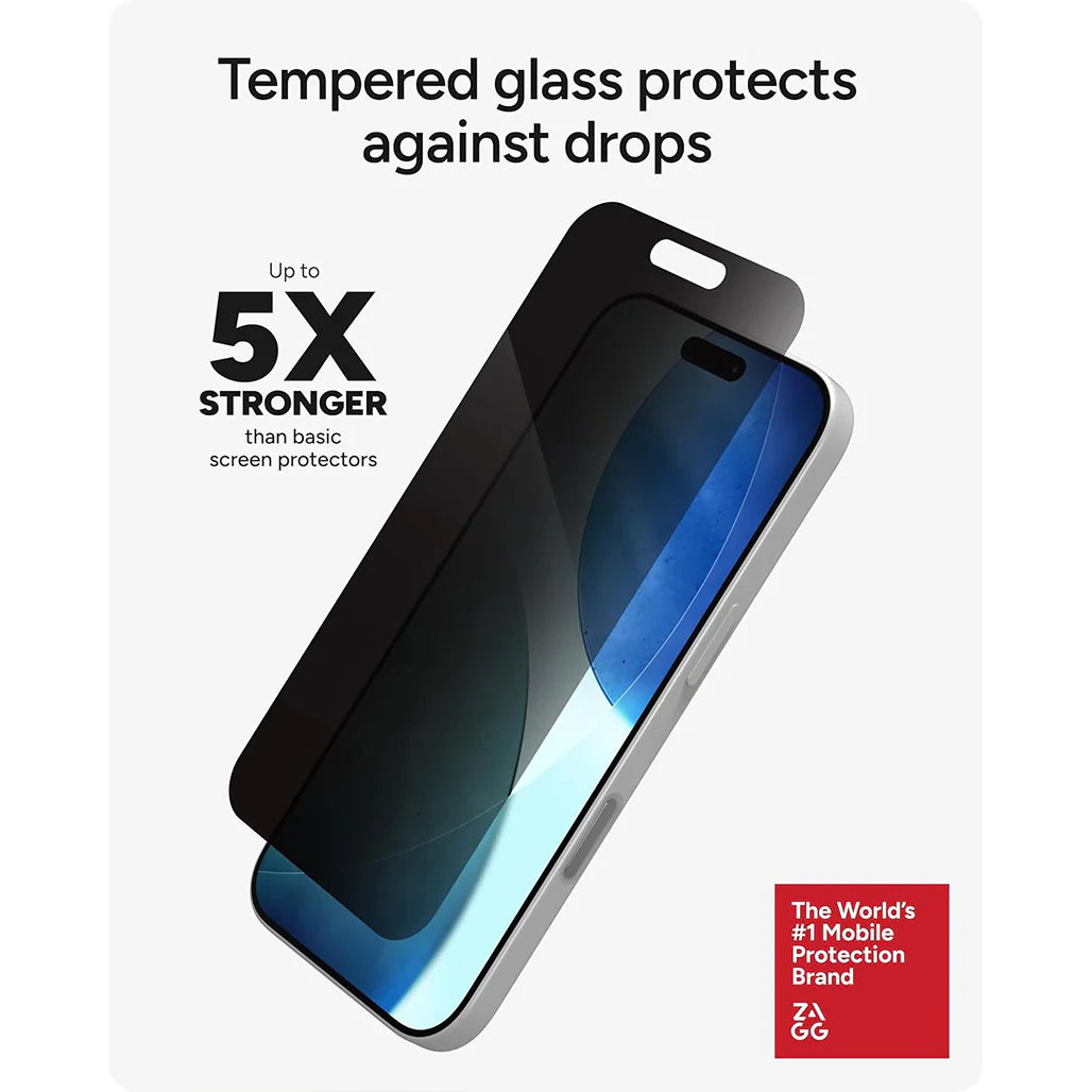 Iphone ZAGG Glass Elite Privacy Screen Protector