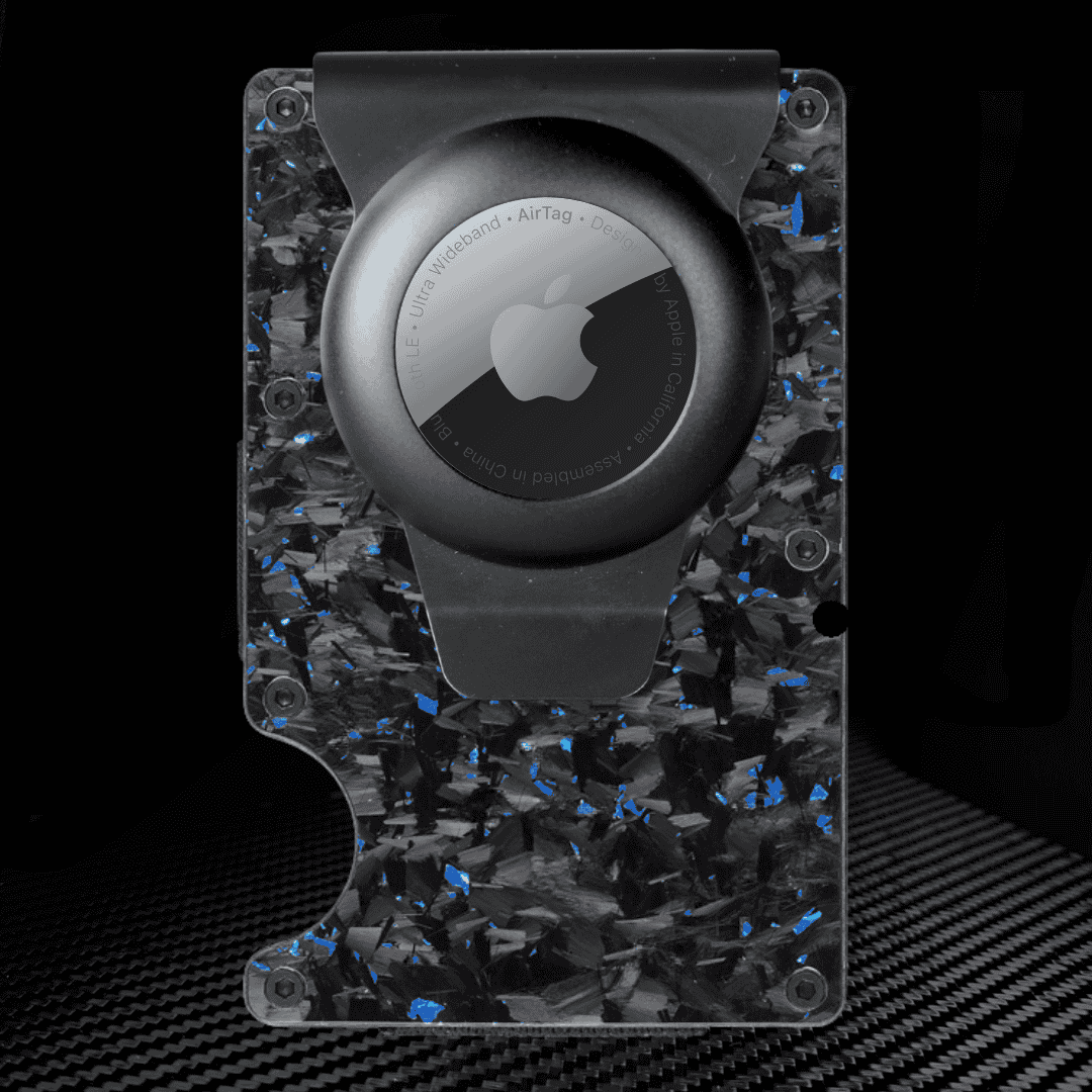 Carbonize | Forged Blue Carbon Fiber Wallet