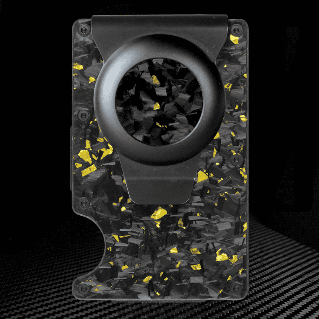 Carbonize | Forged Gold Carbon Fiber Wallet