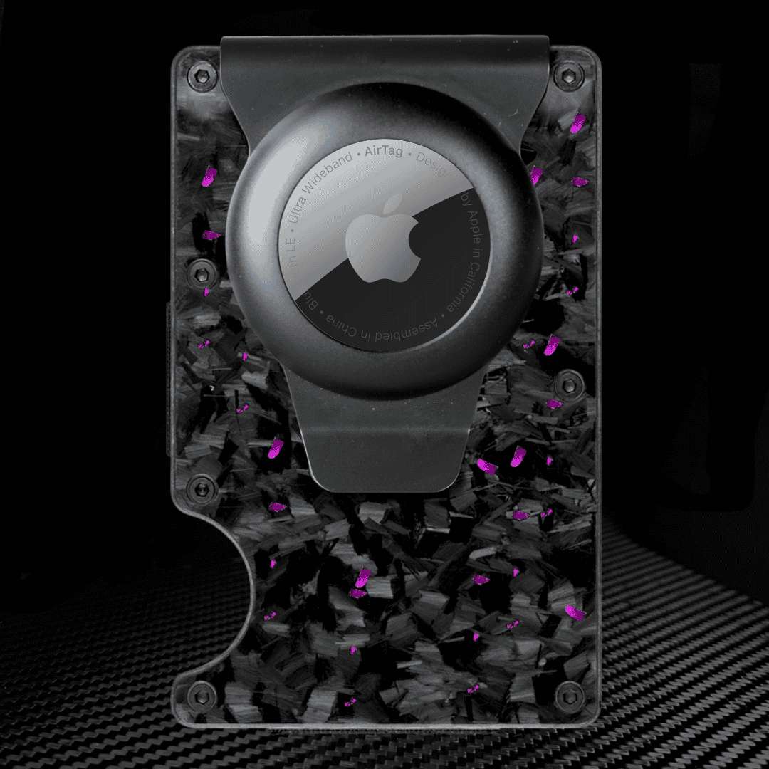 Carbonize | Forged Purple Carbon Fiber Wallet
