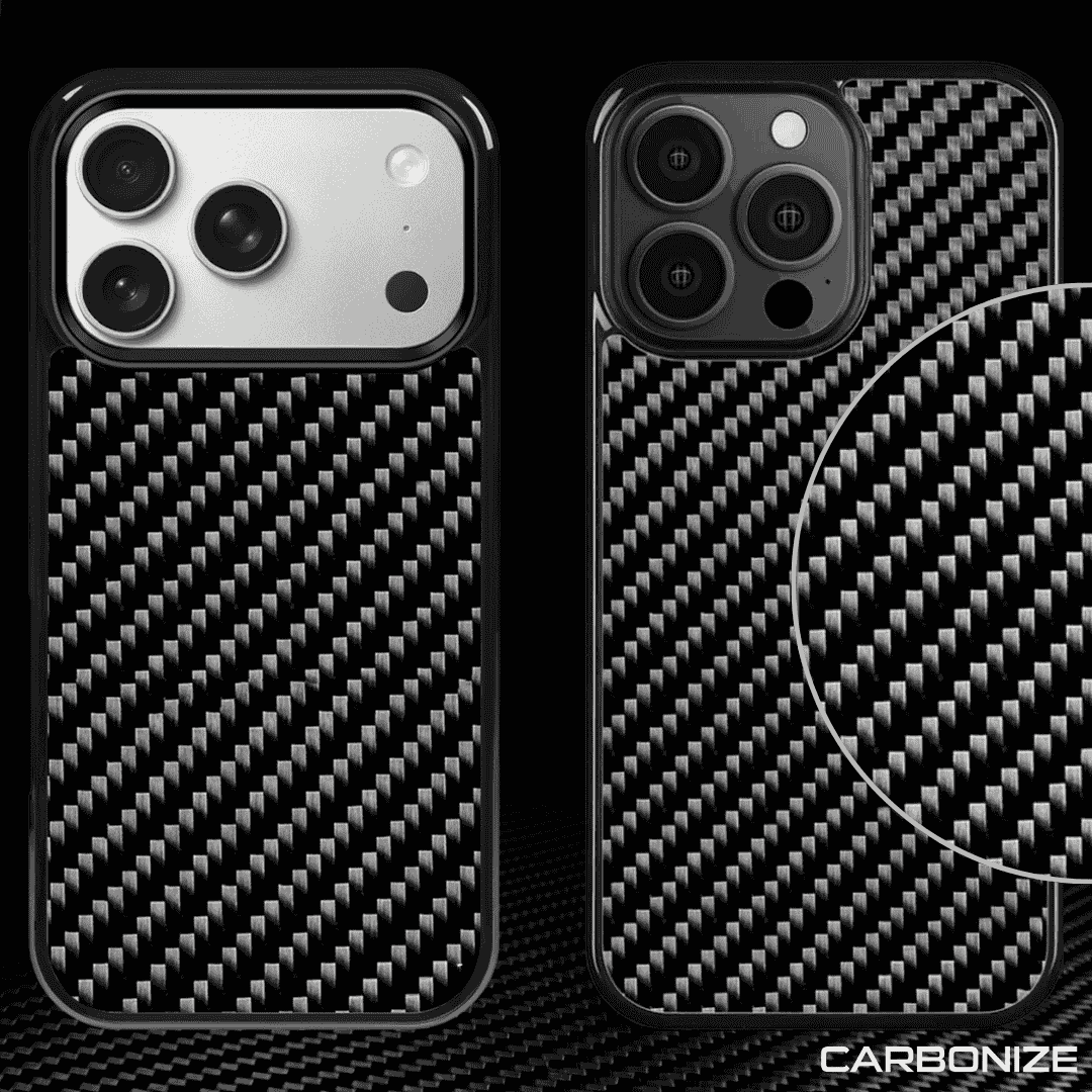 IPHONE || 3K Twill Carbon Fiber Covers