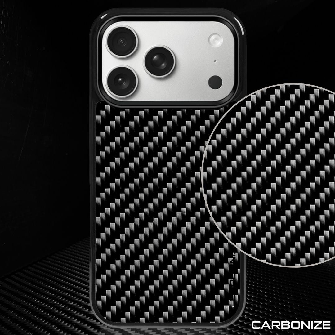 IPHONE || 3K Twill Carbon Fiber Covers