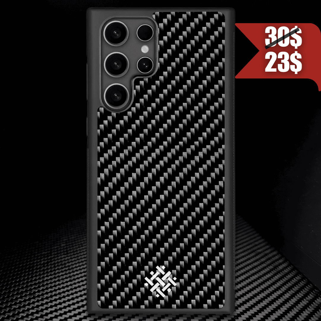 Samsung S-Series || 3K TWILL Carbon Fiber cover