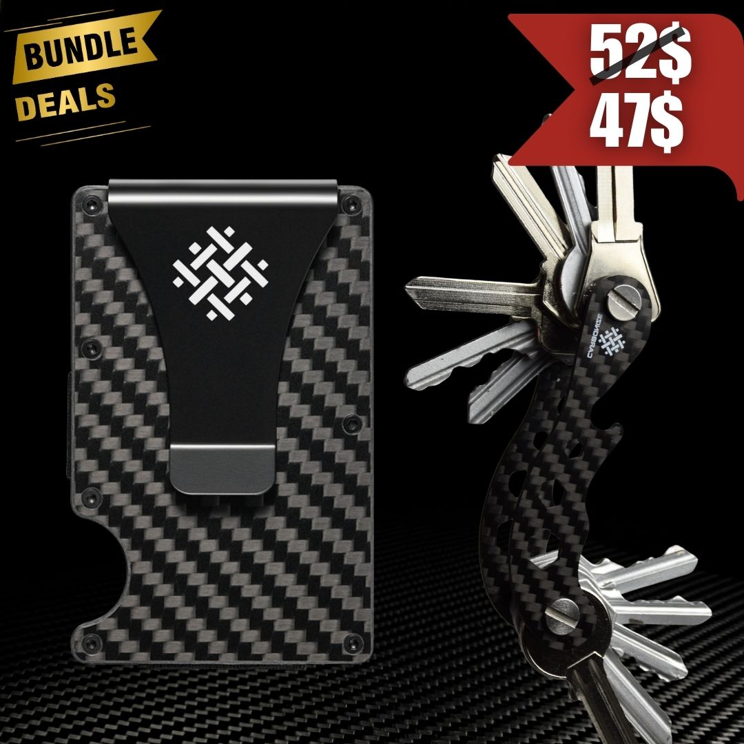 [3k wallet+ Pro key organizer]-Bundle