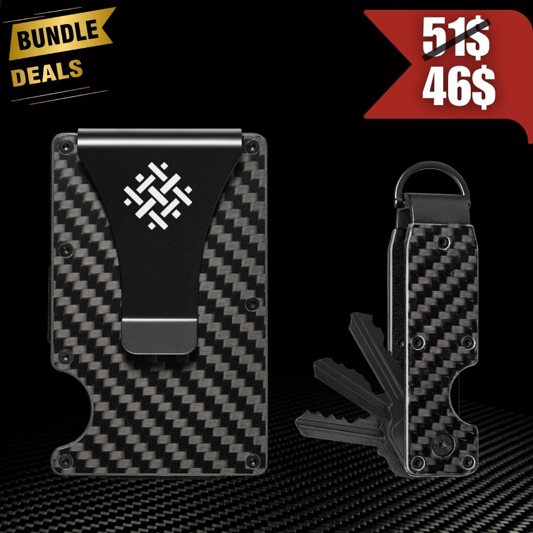 [3k wallet+ Lite 3k key organizer]-Bundle