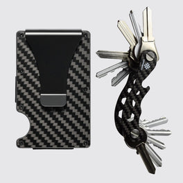 CARBONIZE || Wallet + PRO Key Organizer Bundle