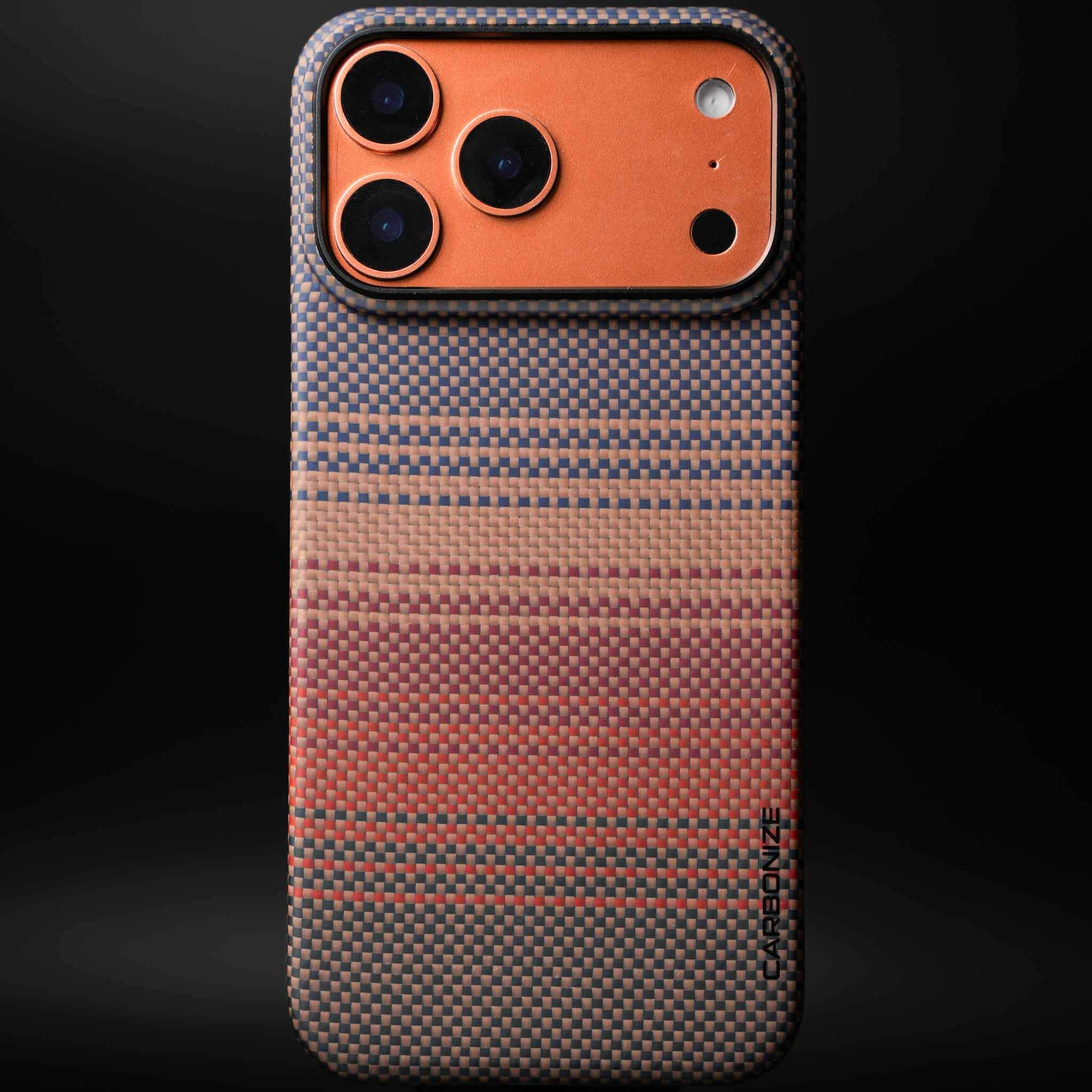 IPHONE || ARAMID FIBER CASE | Orange
