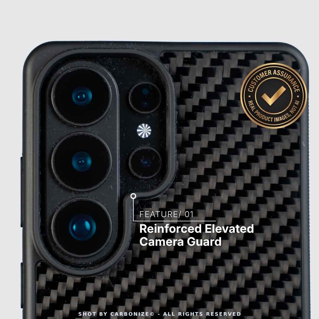 SAMSUNG || Honey Comb Carbon Fiber Cover