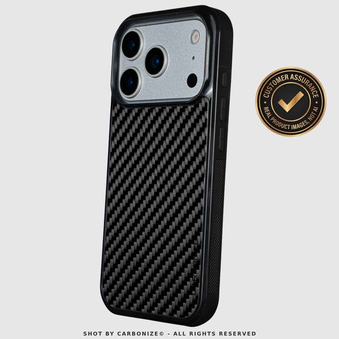 IPHONE || 3K Twill Carbon Fiber Cover
