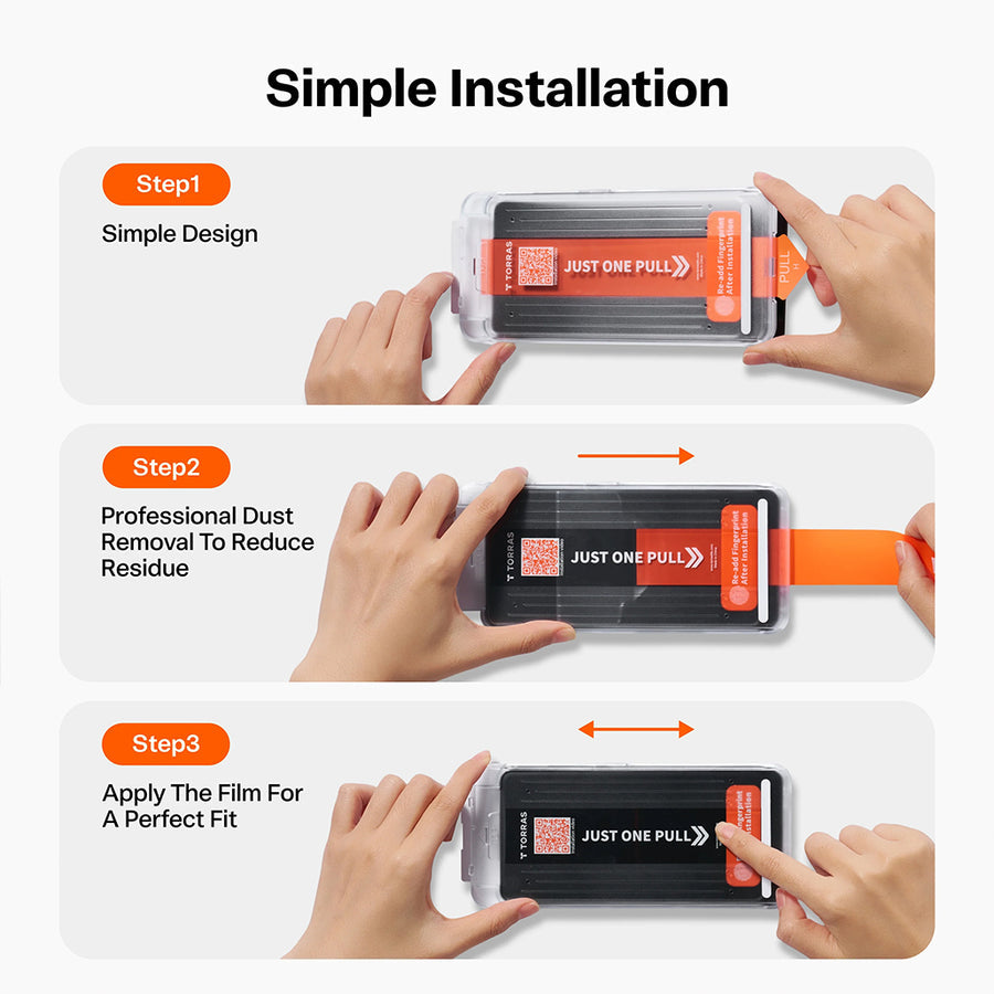Torras Install Master Screen Protector for Samsung S26 Ultra