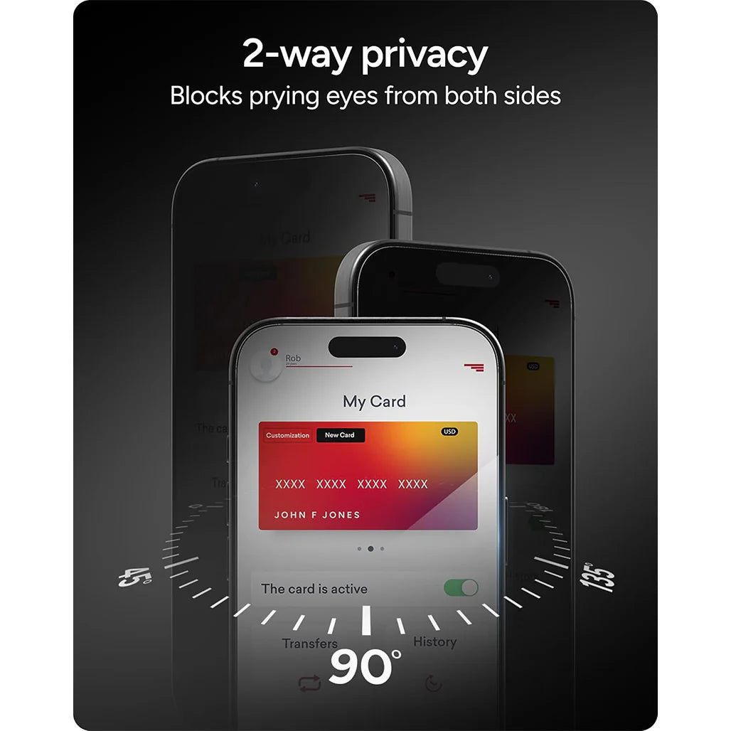 Iphone ZAGG Glass Elite Privacy Screen Protector