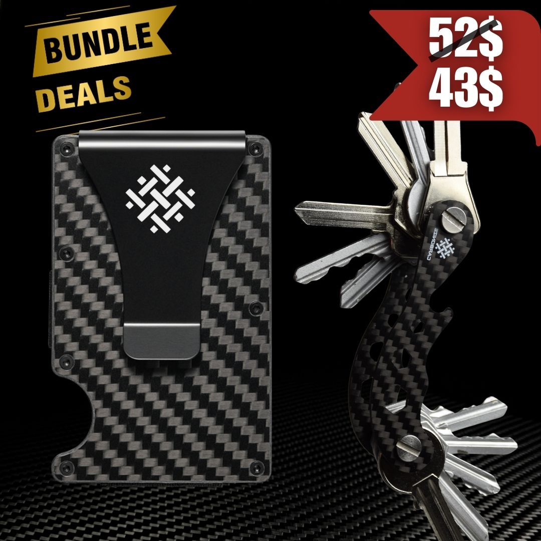 [3k wallet+ Pro key organizer]-Bundle