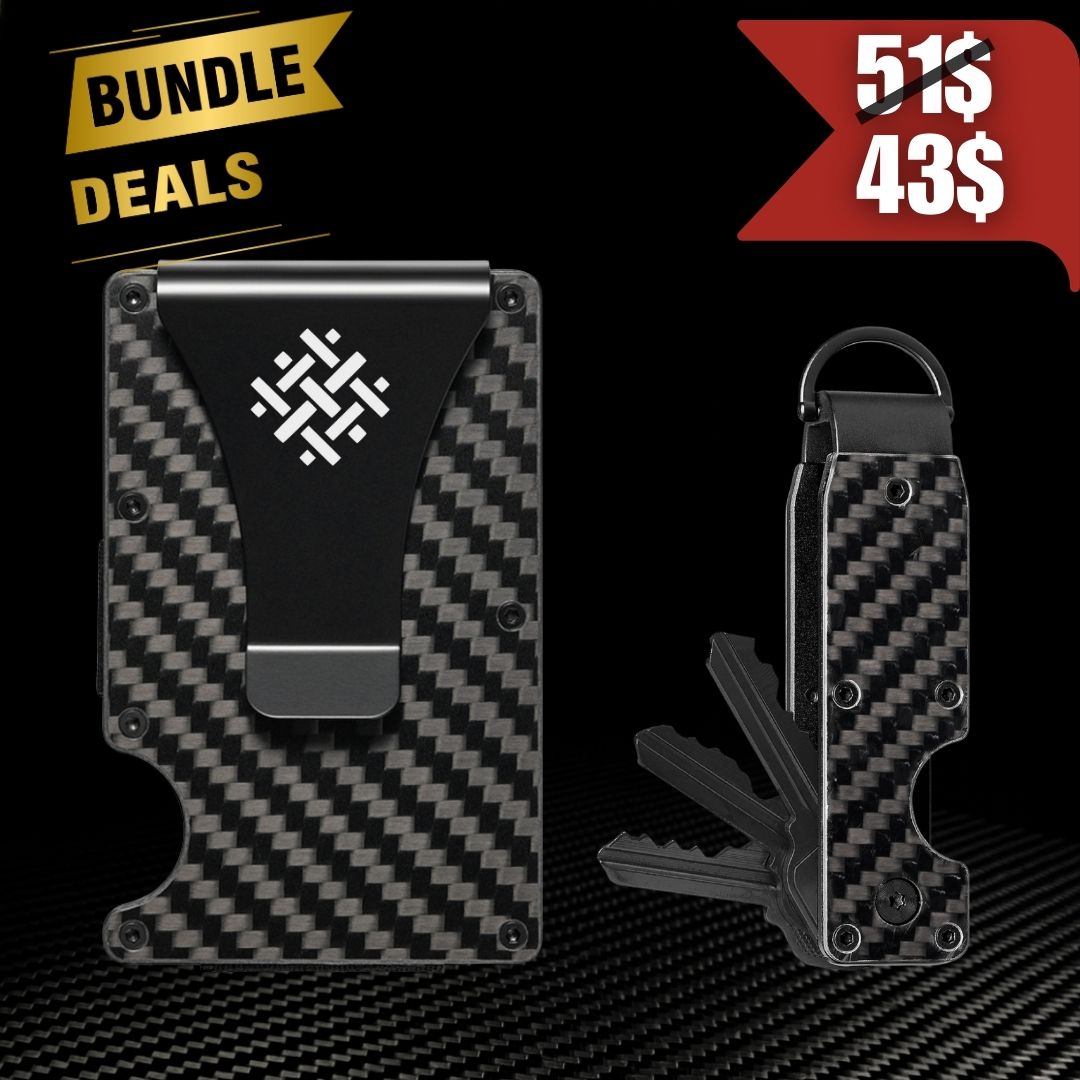 [3k wallet+ Lite 3k key organizer]-Bundle