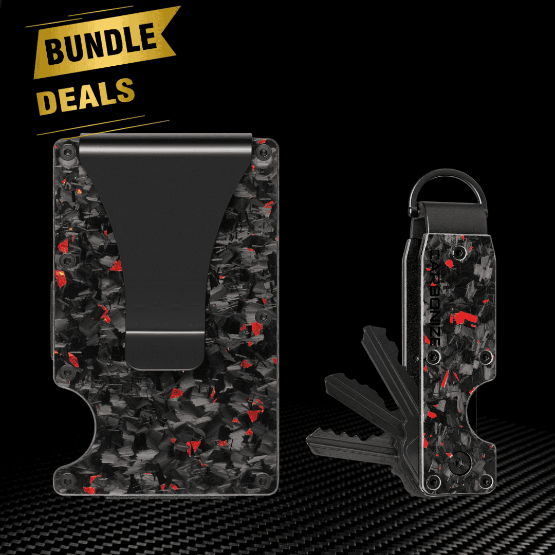 Bundle Deals - Forged Red wallet + key organizer
