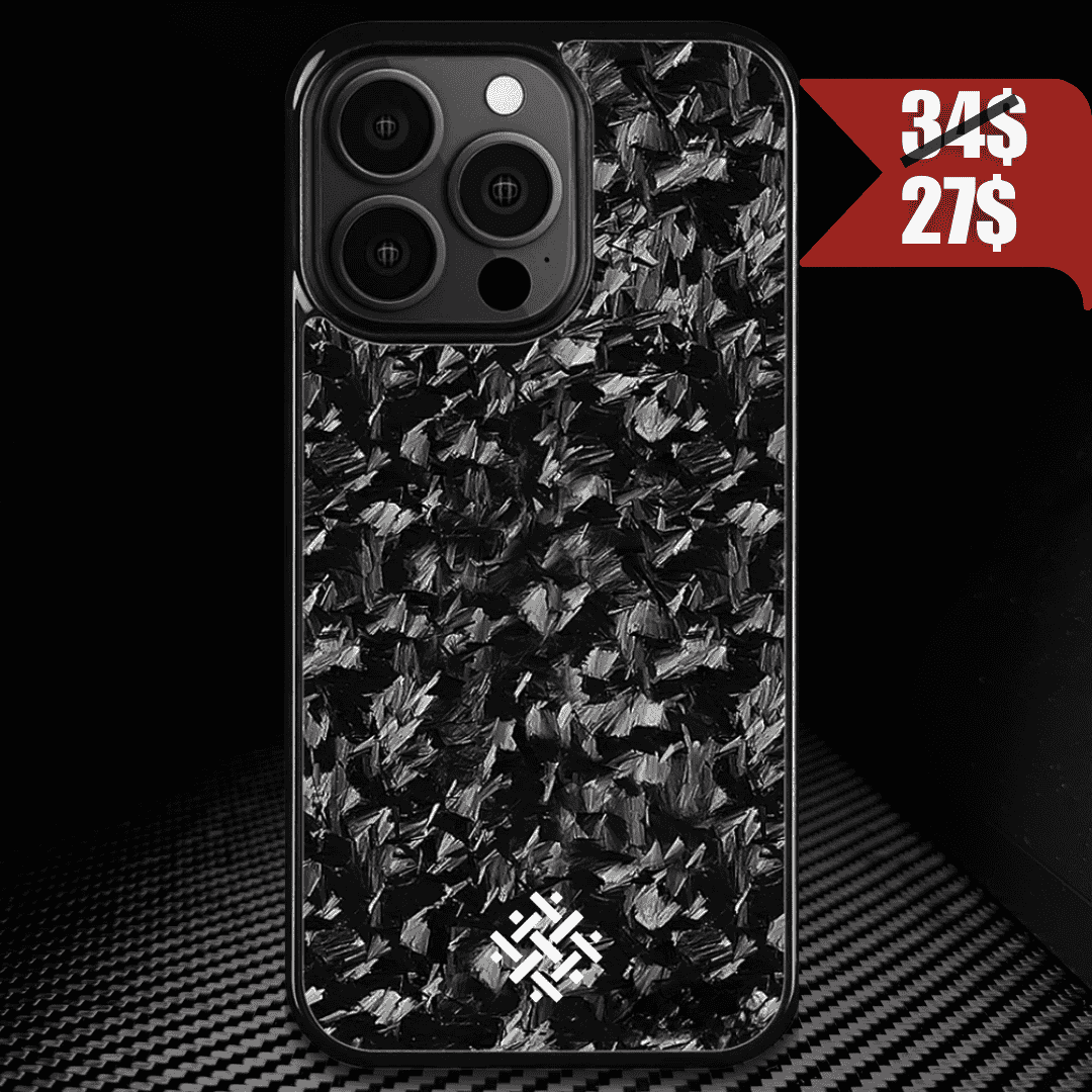IPHONE || FORGED Carbon Fiber Cover Series