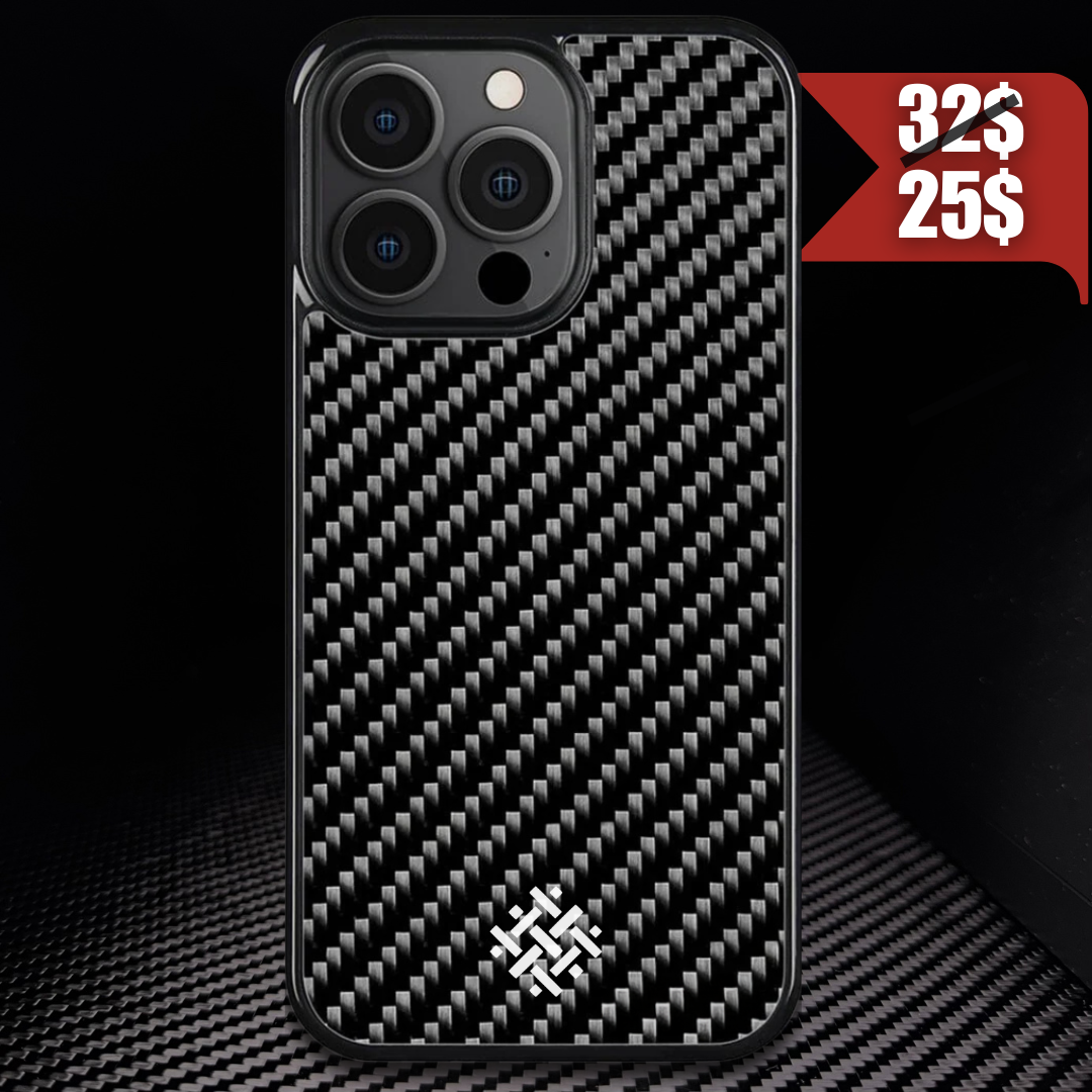 IPHONE || 3K TWILL Carbon Fiber Covers