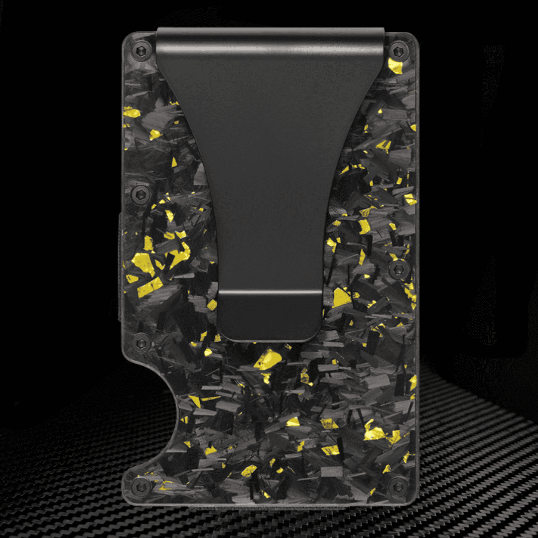 Carbonize | Forged Gold Carbon Fiber Wallet
