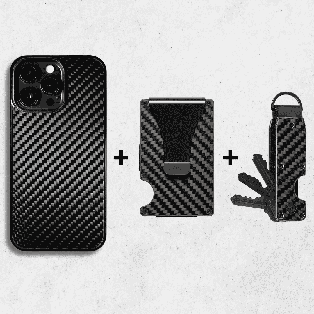 [Phone Case + Wallet + Key Organizer] – Trio Bundle