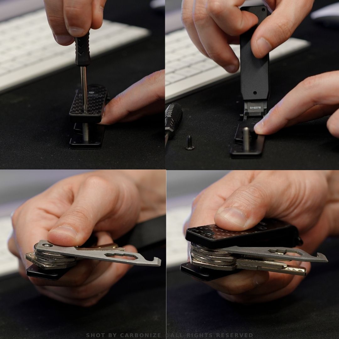 Carbonize | Carbon Fiber AirKey Organizer